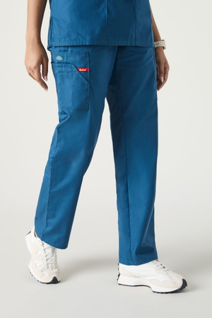 Dickies EDS Signature Women's Natural Rise Pull-on Cargo Trouser, Caribbean Blue