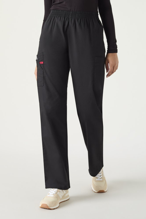 Dickies EDS Signature Women's Natural Rise Pull-on Cargo Trouser, Black