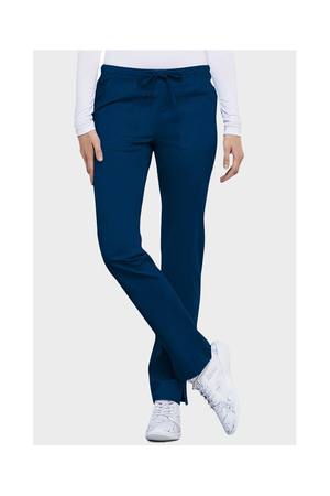 Cherokee Core Stretch Women's Mid Rise Drawstring Scrub Trousers, Navy