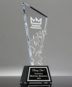 Custom Star Crystal Award