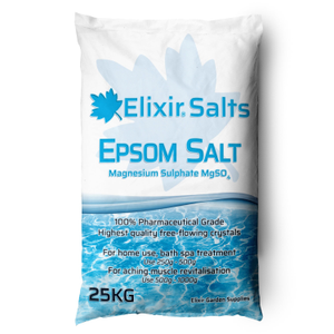 Epsom Bath Salts | 25kg Pharmaceutical FCC Food Grade Bag