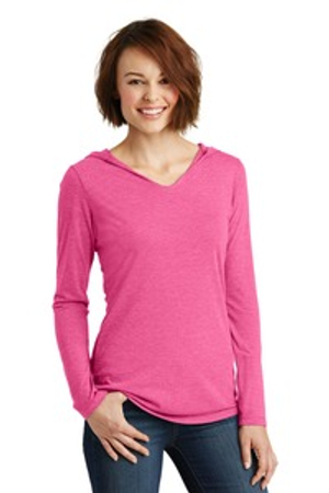 District DM139L Women's Perfect Tri ® Long Sleeve Hoodie