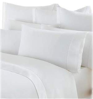 Oxford Style White 200TC Cotton Pillowcases - Pack of 2