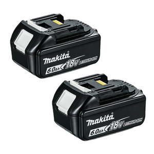 Makita BL1860 18V 6.0Ah LXT Lithium-Ion Battery (Twin Pack)