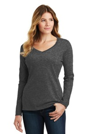 Port & Company LPC450VLS Ladies Long Sleeve Fan Favorite V-Neck Tee