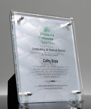Employee Spotlight Silver Award Plaque