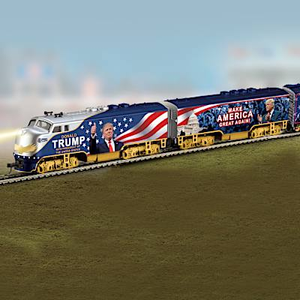 Donald Trump Express Model Train Collection