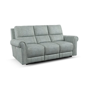 Colorado 3 Seater Electric Recliner in Santos Steel Fabric