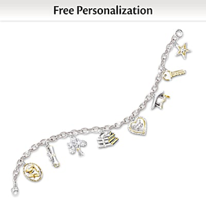 Head Of The Class Charm Bracelet