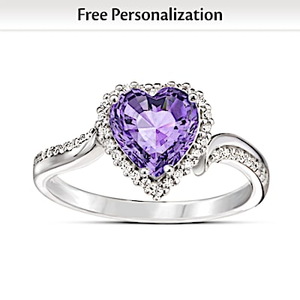 The Heart Of You Personalized Ring
