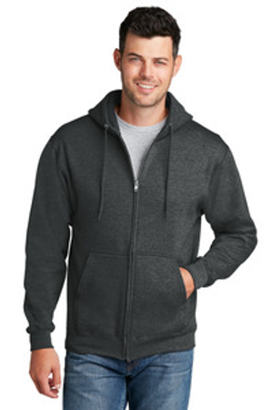 Port & Company PC78ZH Port & Co ™ Core Fleece Full-Zip Hooded Sweatshirt