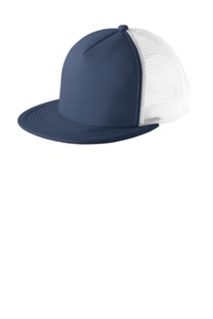 District DT624 Flat Bill Snapback Trucker Cap