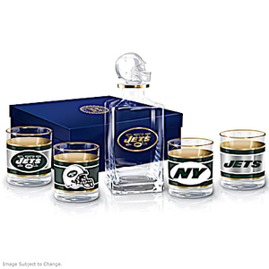 New York Jets Decanter Set