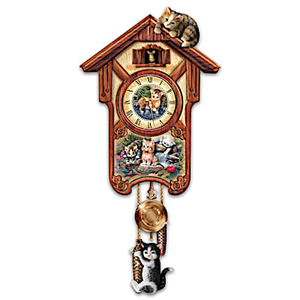 Happy Tails Cuckoo Clock