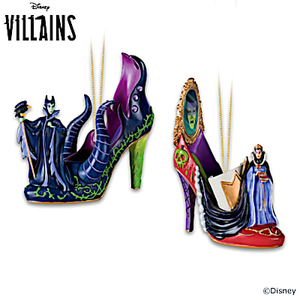 Disney So Good To Be Bad Ornament Collection