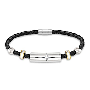 Diamond Protection And Strength For Granddaughter Bracelet