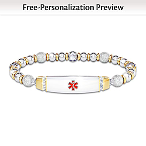 Medical Alert Personalized Bracelet
