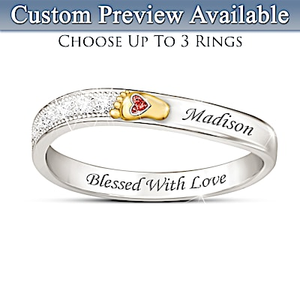 Love At First Sight Personalized Diamond Ring: Qty. 1