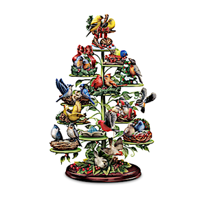 Holiday Tweets Tabletop Tree Collection