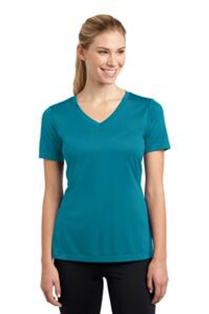 Sport-Tek LST353 Women's PosiCharge ® Competitor™ V-Neck Tee