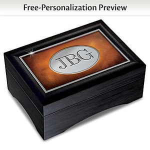 Grandson's Personalized Keepsake Box