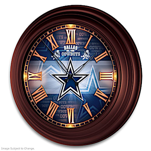 Dallas Cowboys Wall Clock