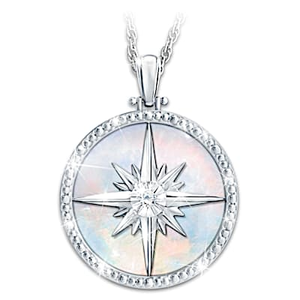 Diamond Sterling Silver Always My Daughter Pendant Necklace