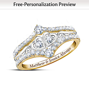 Always Us Personalized Ring