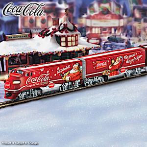 COCA-COLA Through The Years Model Train Collection
