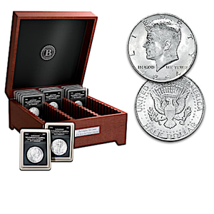 20th Century U.S. Silver Half Dollar Coin Collection