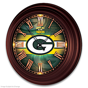 Green Bay Packers Wall Clock