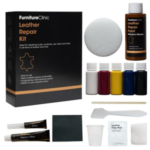 Complete Leather Repair Kit (Medium Brown)
