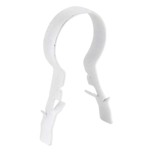 23 to 25mm Super Clip White (Pack of 25)