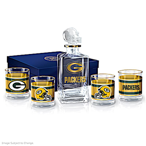 Green Bay Packers Decanter Set