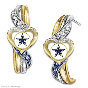 Dallas Cowboys Pride Earrings