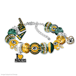Fashionable Fan Packers Bracelet