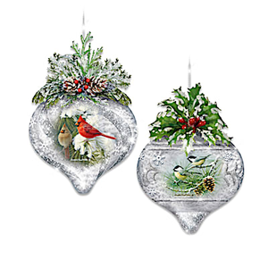 Winter Wildlife Ornament Collection