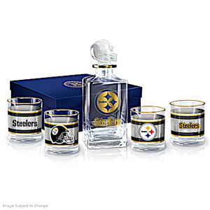 Pittsburgh Steelers Decanter Set