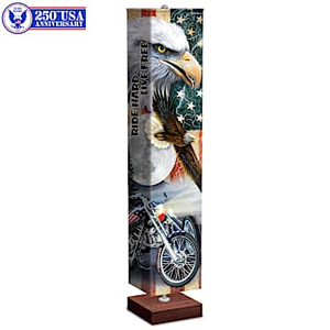 Ride Hard, Live Free Floor Lamp