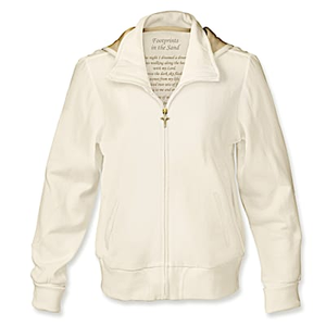 WOMEN'S FOOTPRINTS HOODIE SIZE X LARGE (18)