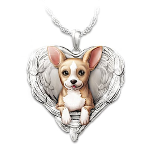 Chihuahuas Are Angels Pendant Necklace