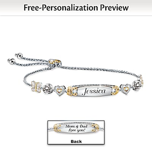 Precious Daughter Personalized Bracelet