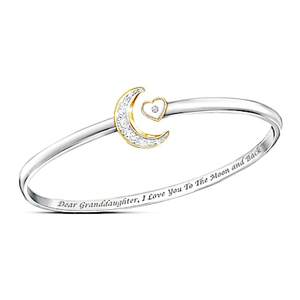 I Love You To The Moon And Back Bracelet