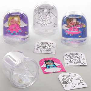 Inkleurbare Engel Schudbol Sets