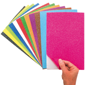Zelfklevende Glitter Vellen van Vilt