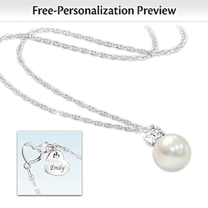 Precious Daughter Personalized Pendant Necklace