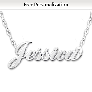 Uniquely Yours Personalized Diamond Necklace