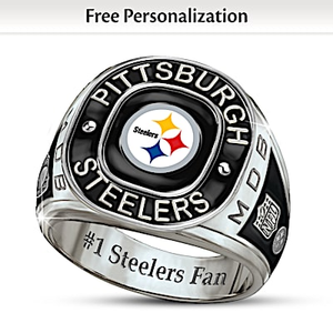 Pittsburgh Steelers Personalized Ring