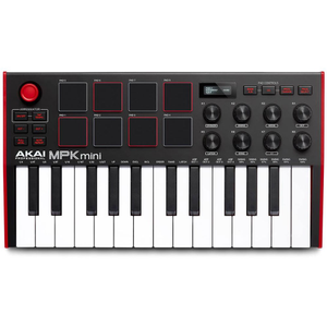Akai MPK Mini mk3 Compact Keyboard & Pad Controller w/ Encoders & Software