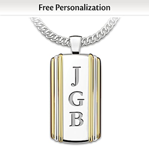 Always, My Grandson Personalized Pendant Necklace